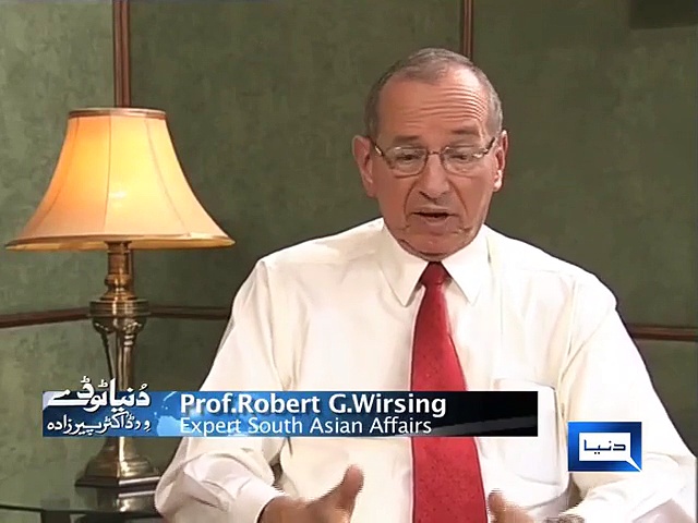 Prof. Robert Wirsing in conversation with Dr. Moeed Pirzada on Water Issues of South Asia