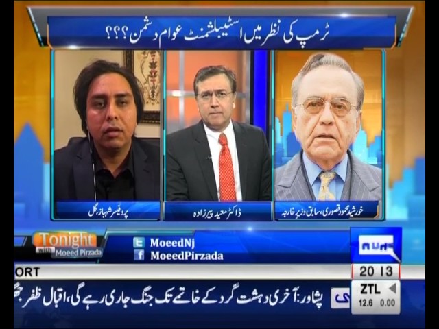 Tonight with Moeed Pirzada: What does trump’s Presidency means for Pakistan and the region