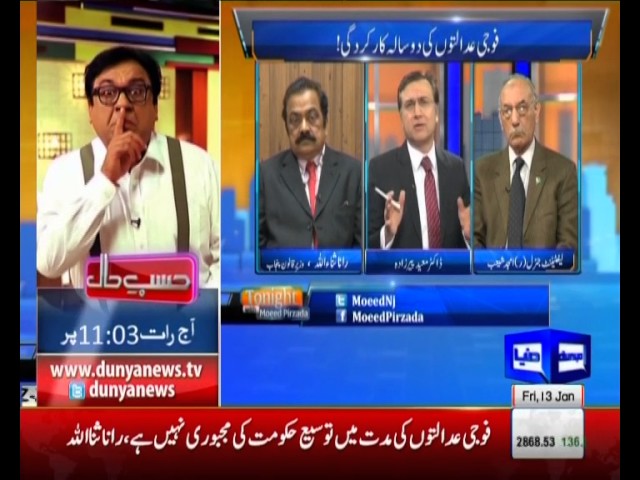 Tonight With Moeed Pirzada 2: Military courts are not the only & permanent Solution !